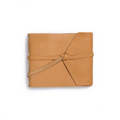 Field Leather Photo Album w/ Flap Tie Closure